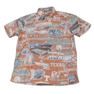 Reyn Spooner University of Texas Classic Polo Shirt Men's Size Small